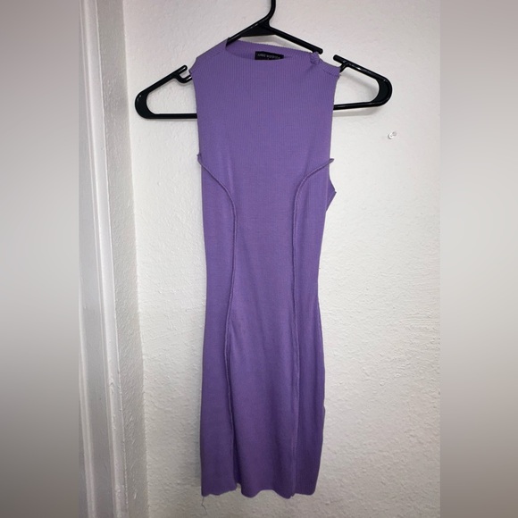 naked wardrobe | Dresses | Naked Wardrobe Purple Midi Dress Size S Fits  Like An Xs | Poshmark